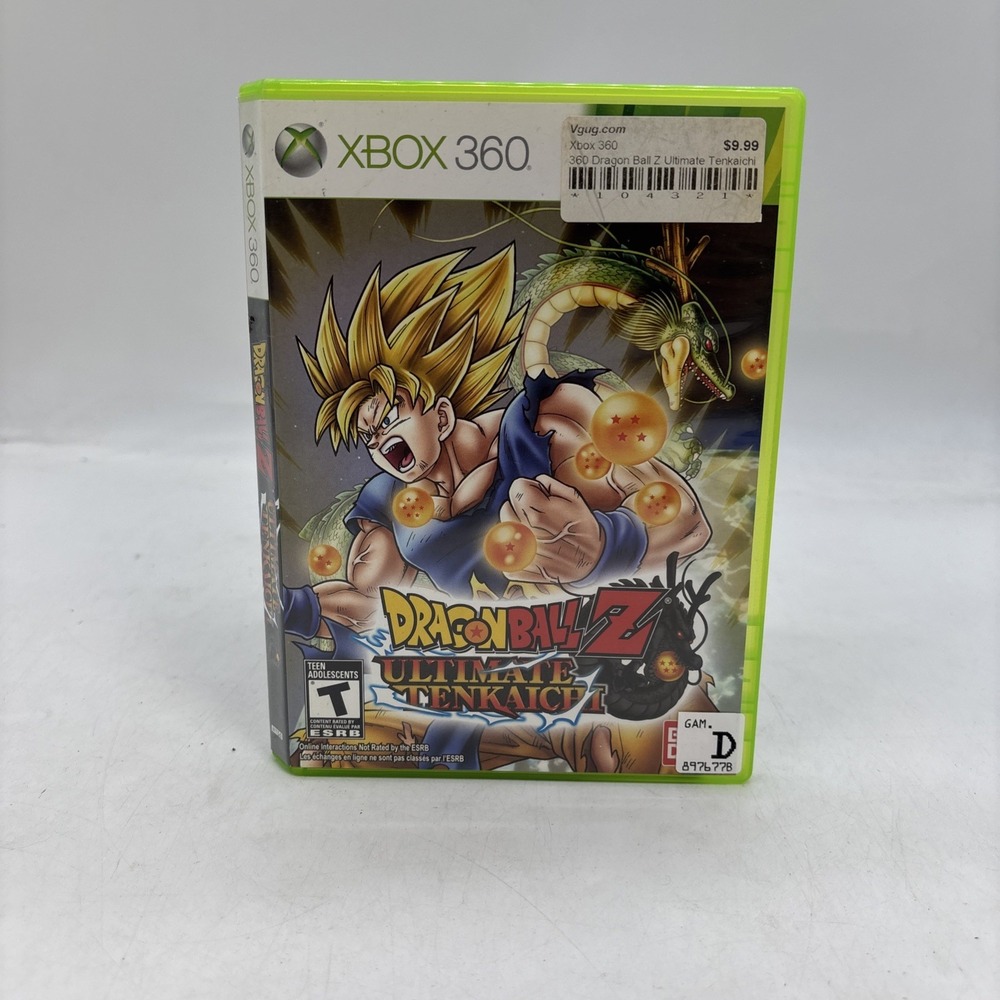 Dragon Ball Z: Ultimate Tenkaichi (Microsoft Xbox 360, 2011) Complete CIB